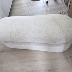 Modern storage bench