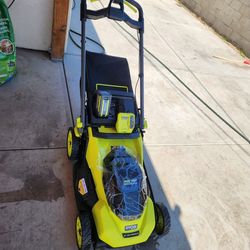 RYOBI 40V HP Brushless 20 in. Cordless Battery Walk Behind Push Lawn Mower with 6.0 Ah Battery and Charger