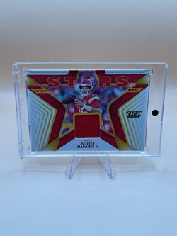 Patrick Mahomes score stars jersey football card🔥