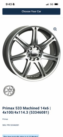 4 set of rims