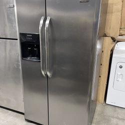 Side By Side Stainless Fridge Refrigerator 