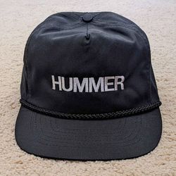 NEW Hummer logo engraved one-size-fits-all trucker baseball cap hat gorra de beisbol