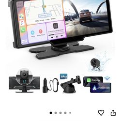 IIWEY 4.3 4.3 out of 5 stars (1,368) Portable Apple Carplay Screen, 10’’ Car Stereo Wireless Car Play & Android Auto Touch