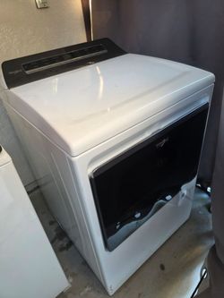 White whirlpool dryer
