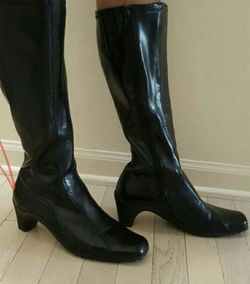 Black boots