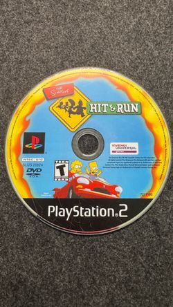 The Simpsons: Hit & Run (Sony PlayStation 2, PS2) - Disc Only