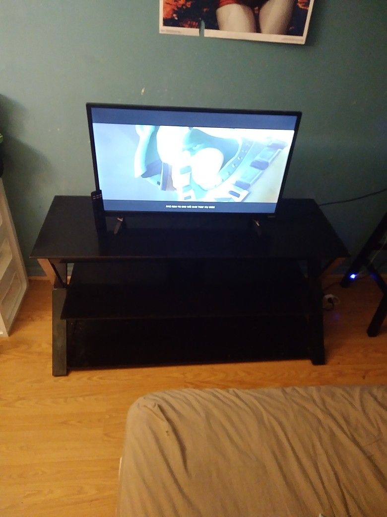 Tv, Tv Stand, Game Console