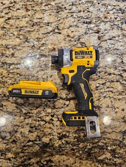 DeWalt 20V MAX XR 3-Speed High-Torque Impact Driver + Battery