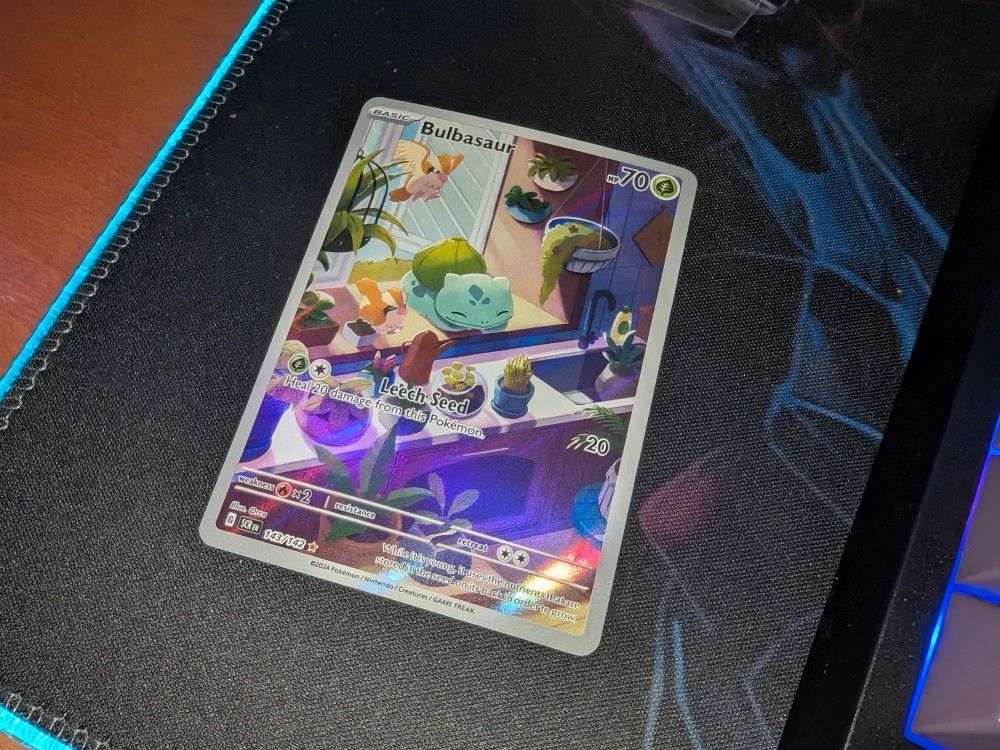 Bulbasaur 143/142 Stellar Crown Pokemon