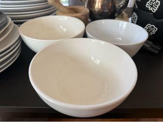 3 Bowls - 1 Ikea - 2 LNT Home - Used Bowls
