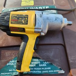Dewalt 1/2 Impact Wrench 120 Volts Works Good