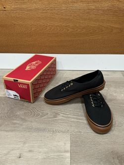 Vans Authentic Black Rubber Gum Unisex Men’s Size 11 Sneakers VN000TSVBXH NEW