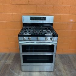double oven 5 burner gas stove 