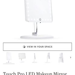 Touch Pro LED Makeup Mirror