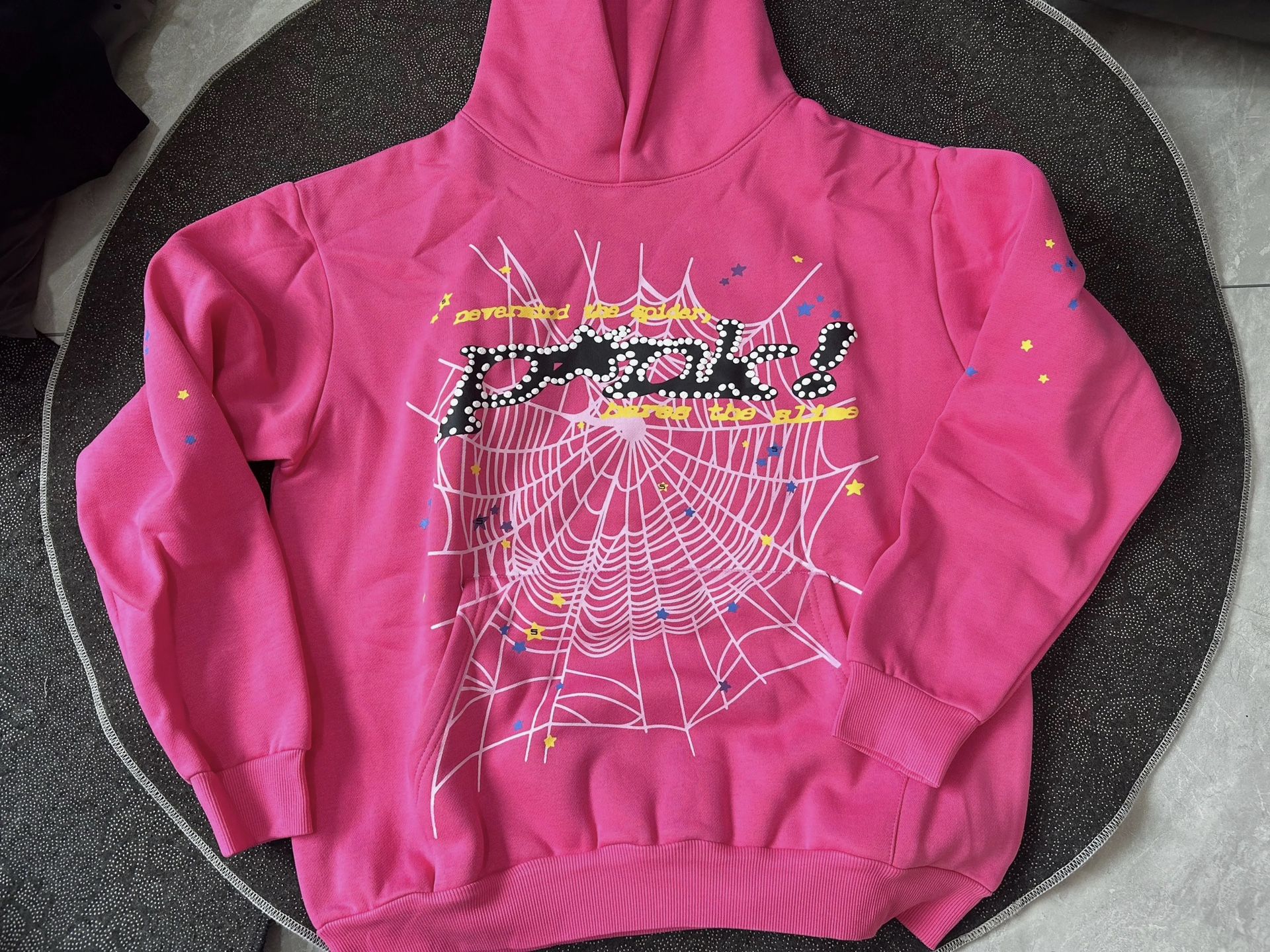 Pink Spider Hoodie