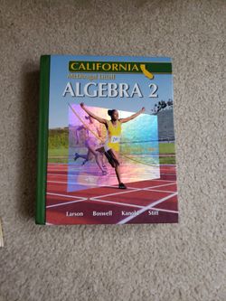   McDougal Littell Algebra 2(California) 