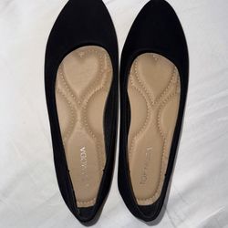 Top Moda Black Flats – Size 5.5 | Classic & Comfy Everyday Shoes