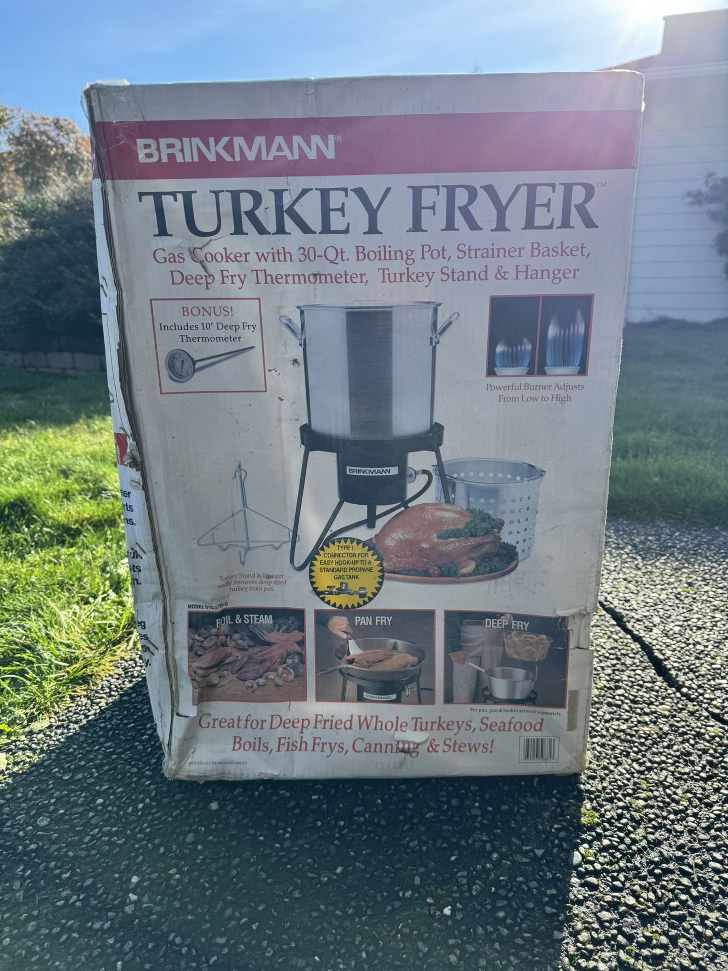 Free Fryer. Never Been Used 