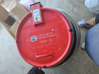Open Head Drum Funnel
