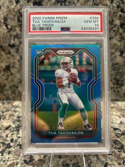 Tua Tagovailoa Rc Dark blue SSP  Psa 10