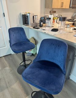 Blue chairs