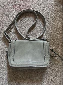 Gray Shoulder Bag