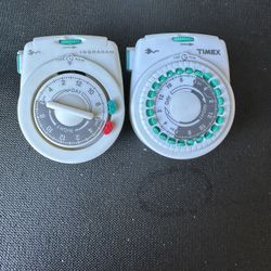 Electric Timer Set Of 2 