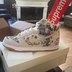 Nike Supreme Sb Dunks High Size 12