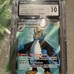 Empoleon Gem Mint CGC 10 