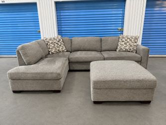 Large Gray Costco sectional free delivery