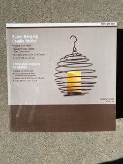 Spiral Hanging Candle Holder
