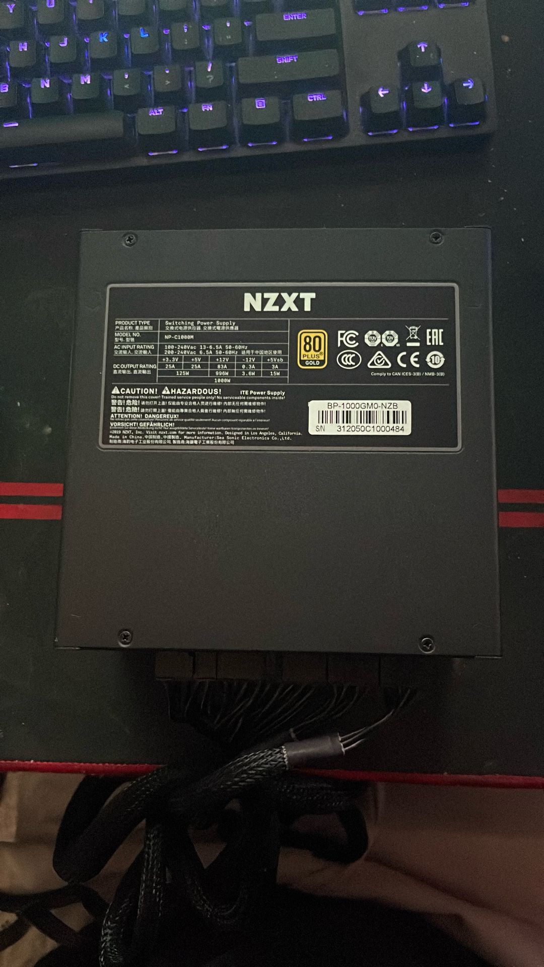 NZXT C1000 PSU