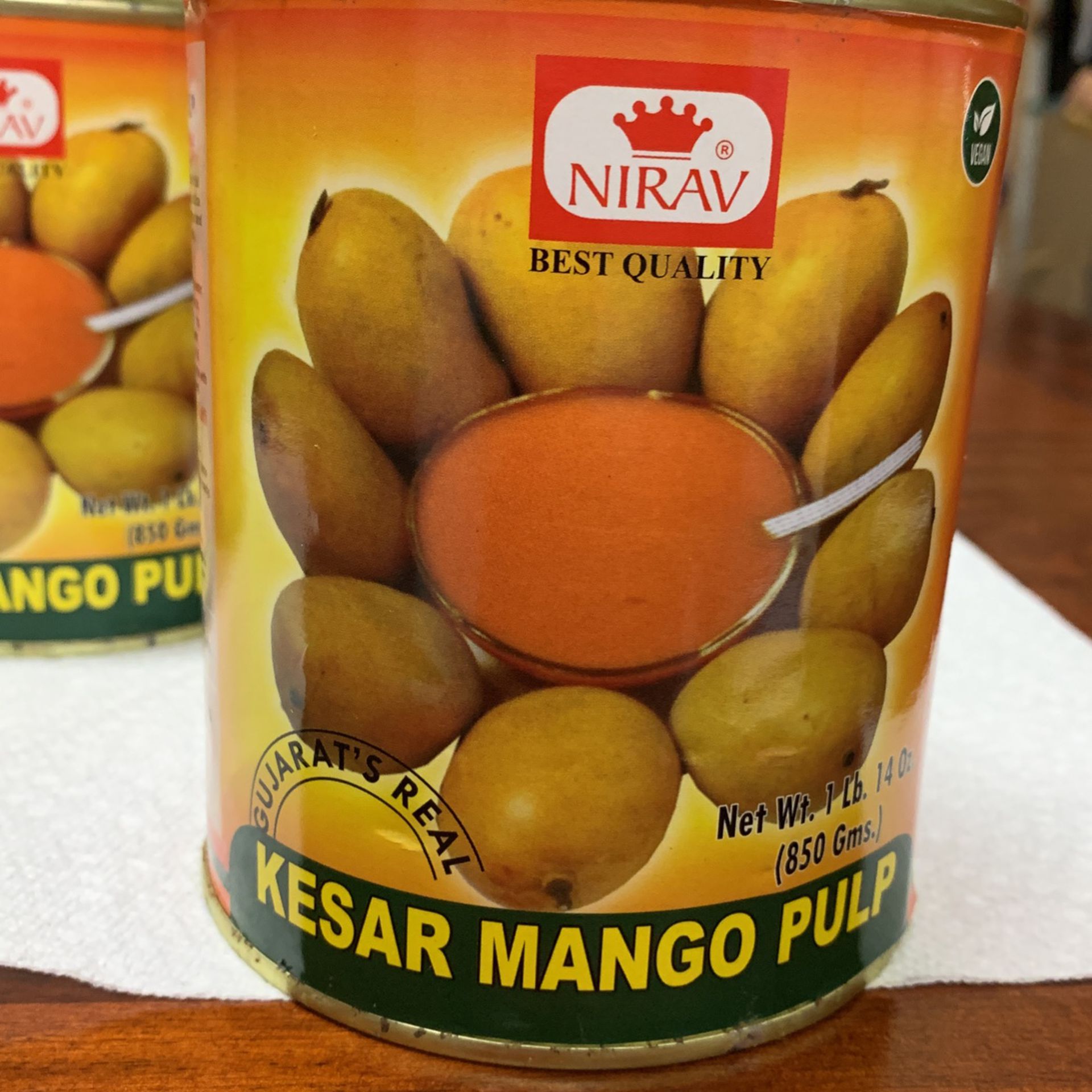 Kesar Mango Pulp 