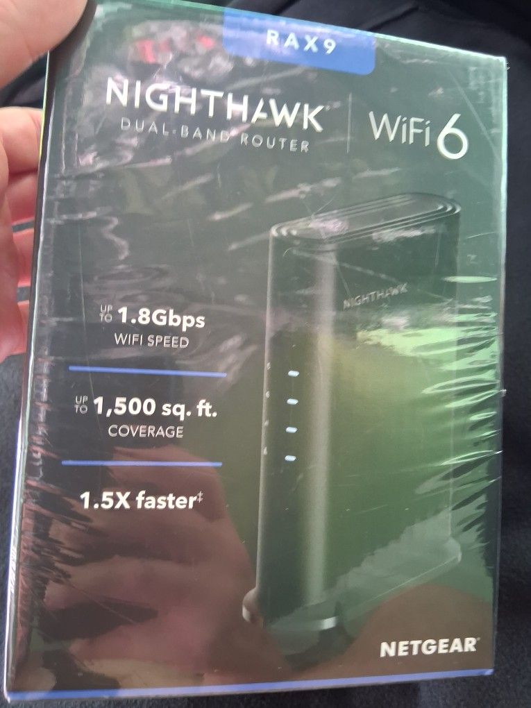 Netgear Nighthawk RAX9  Wifi 6 Router [Sealed]
