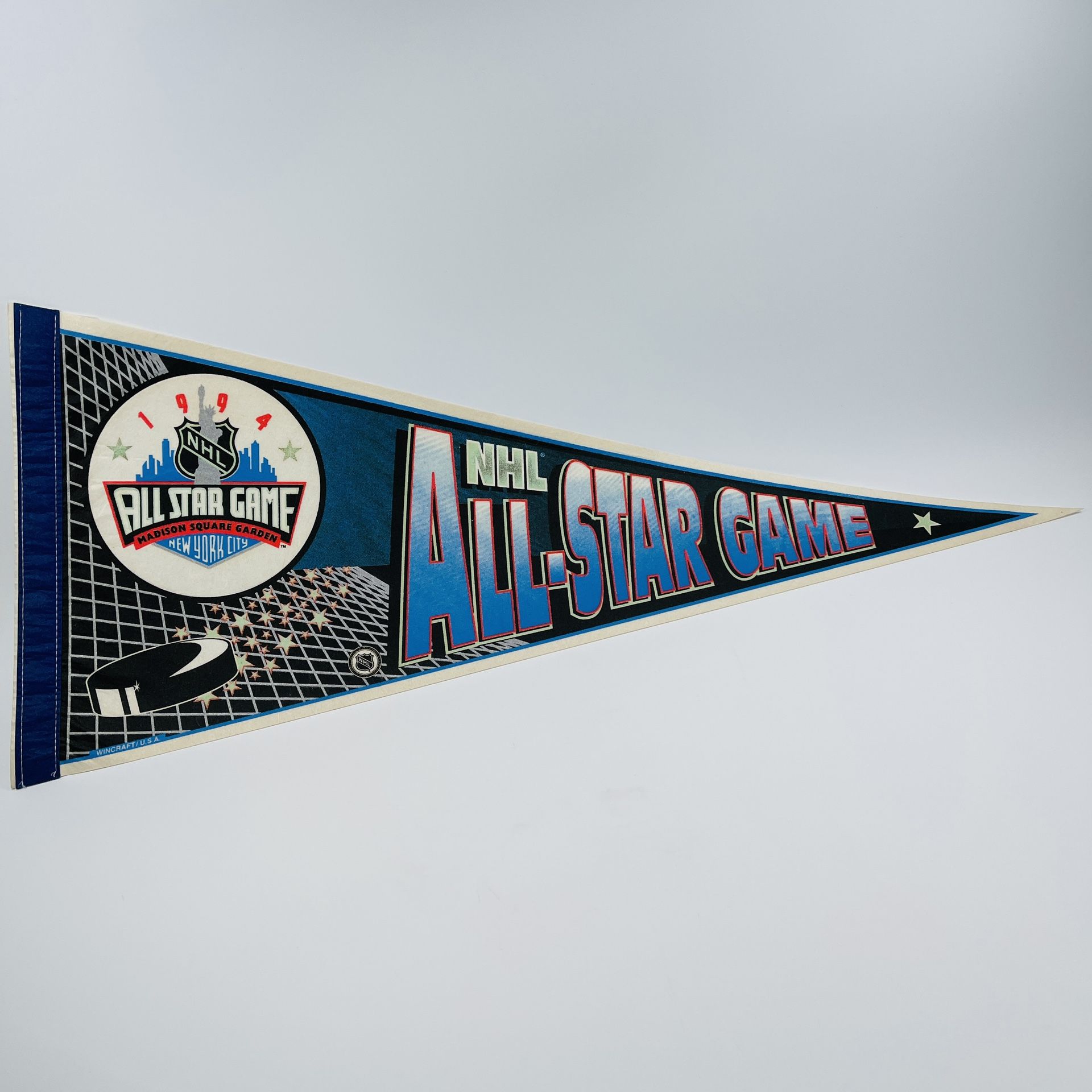 1994 NHL All Star Game pennant New York Rangers Madison Square Garden