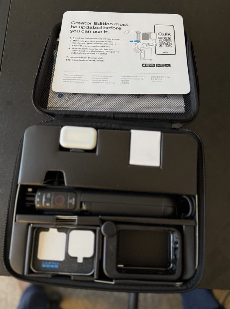 Go Pro. Creator Edition Twelve Black Bundle