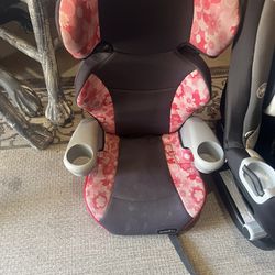 Girls Pink Booster Seat 