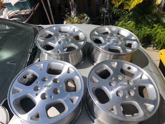 16” Alloy Wheels From 99-02 Jeep Grand Cherokee