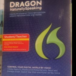 Dragon Naturally Speaking Student/Teacher Edition 