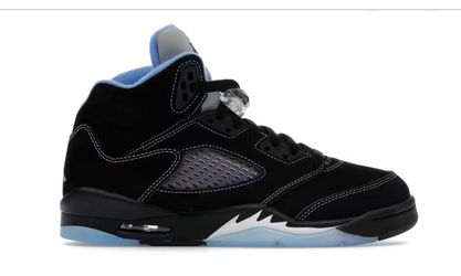 Jordan 5 black university blue