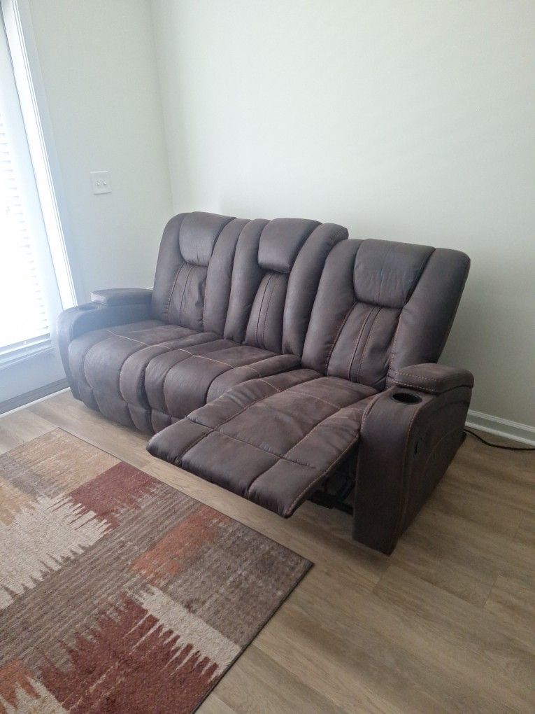 Leather Couch