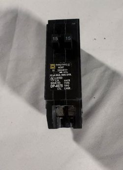 Square D HOMT 15-15 Tandem Circuit Breaker – Type HOMT