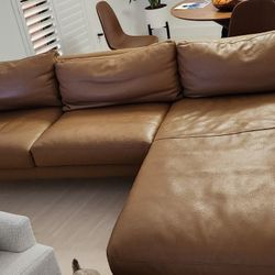 Italian Leather Couch