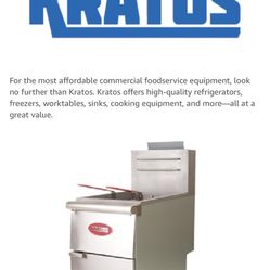Kratos Deep Comercial Fryer 