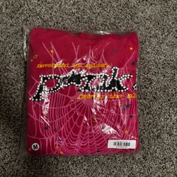 Pink Spider Hoodie 