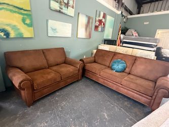 Sofa and Loveseat Set 🛋️ $380