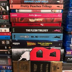 4k Movies, Blu Ray, Vinegar Syndrome Box Sets Rare Movies With Slipcovers