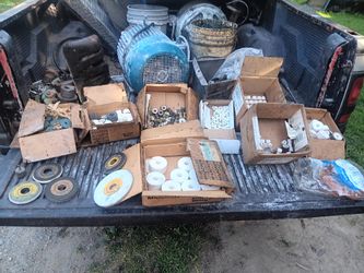 Grinding Stones And Lathe Parts