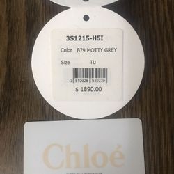 Chloe Purse (Authenticate certificate)
