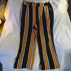 NWOT, EST. 1946 BRAND TEXTURED FABRIC PANTS WOMEN'S SIZE LARGE